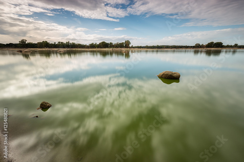 Photographed at Salor reservoir. Extremadura Spain. photo