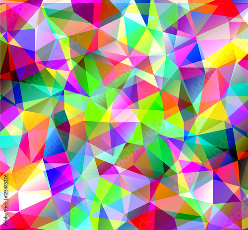 Abstract polygonal background