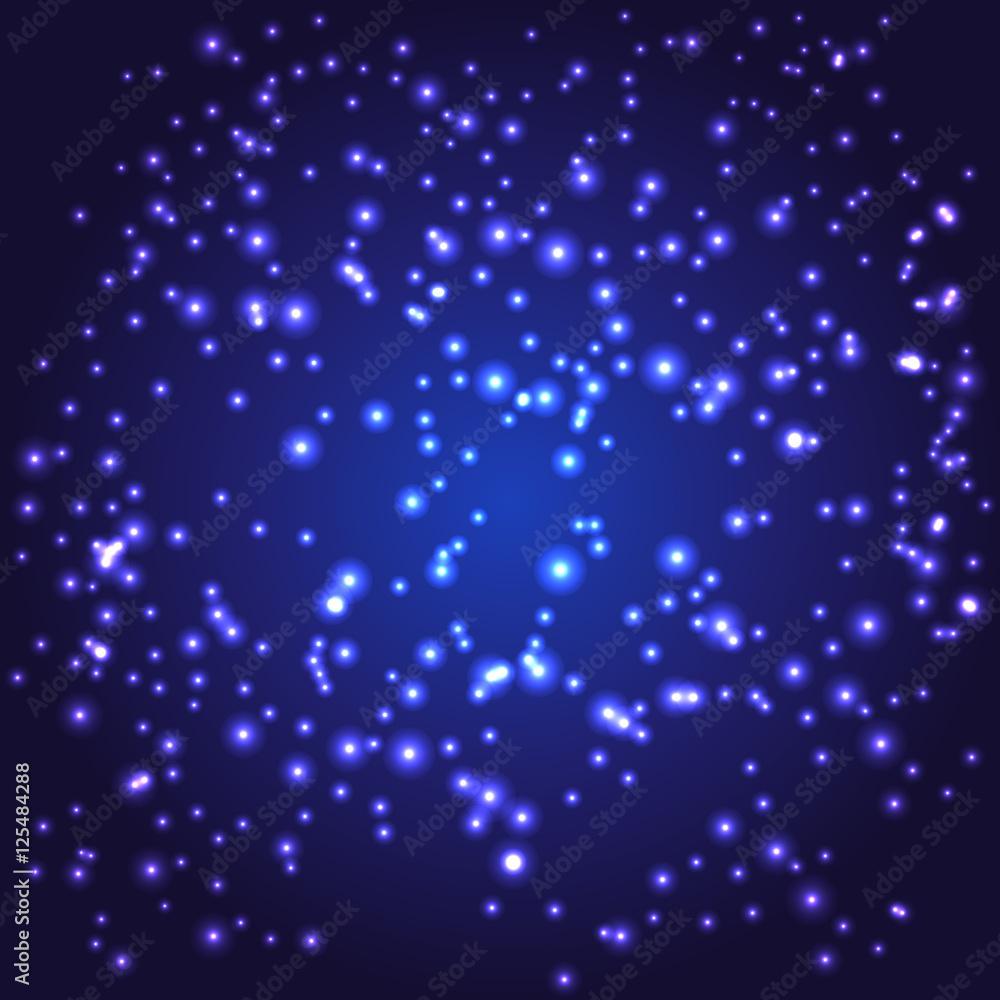 background of the sparkling starry sky background of the sparkling starry sky