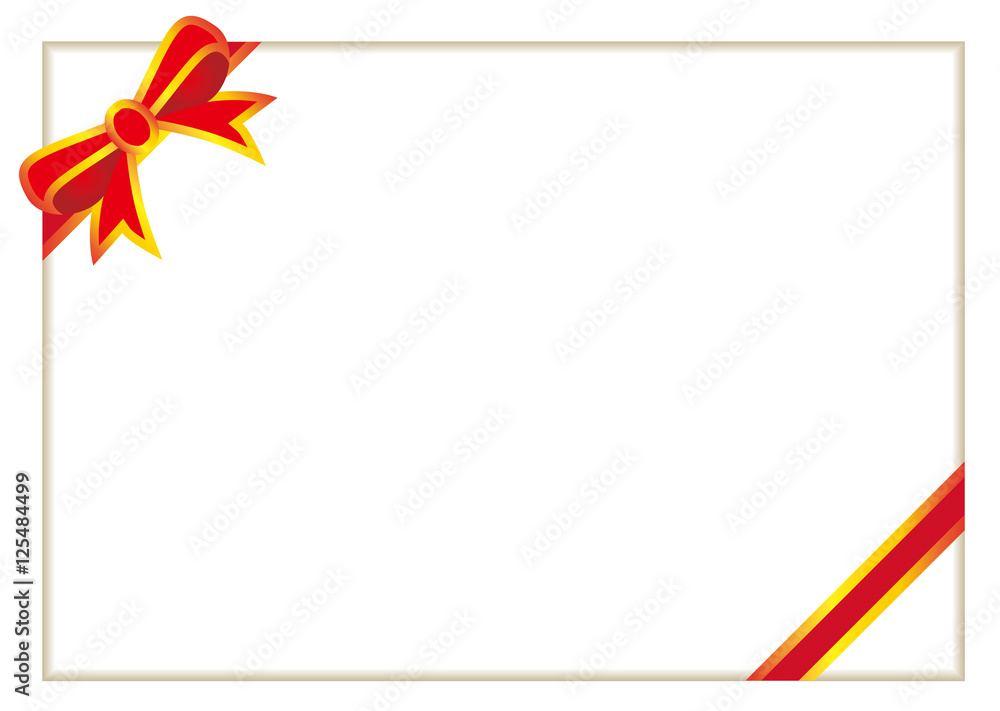 Obraz premium ギフトカード＆メッセージカード