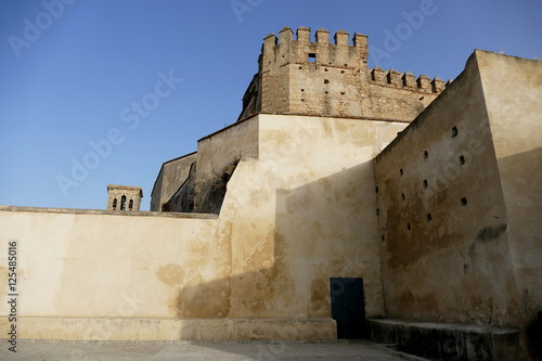 Abendstimmung in Arcos de la Frontera, weißes Dorf in Andalusien