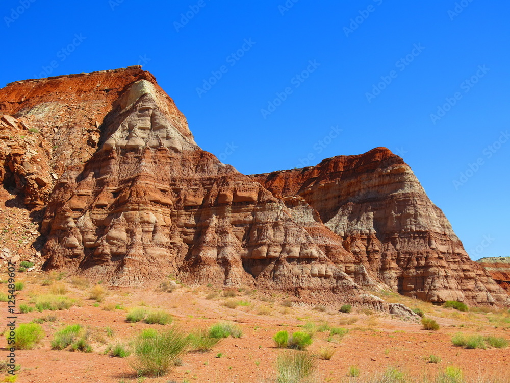 Fototapeta premium toadstool rock formation, Grand Staircase Escalante National Monument 