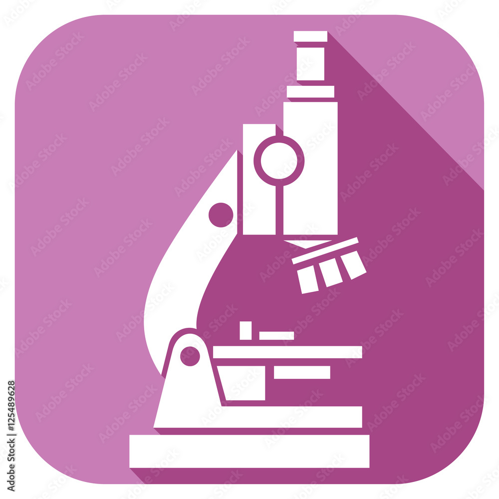 microscope flat icon microscope flat icon