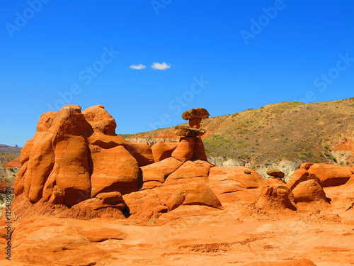 toadstool rock formation, Grand Staircase Escalante National Monument 