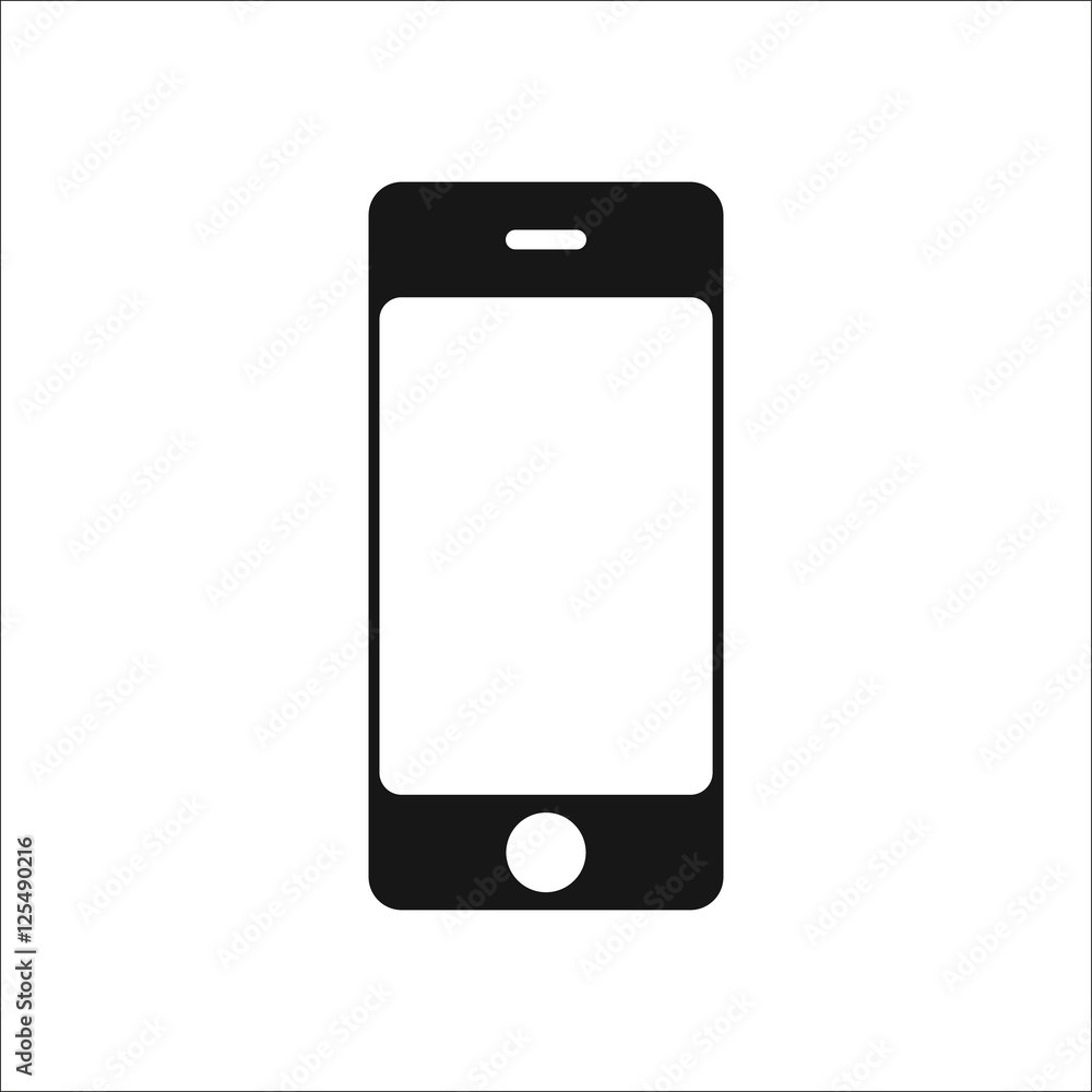 iphone silhouette icon
