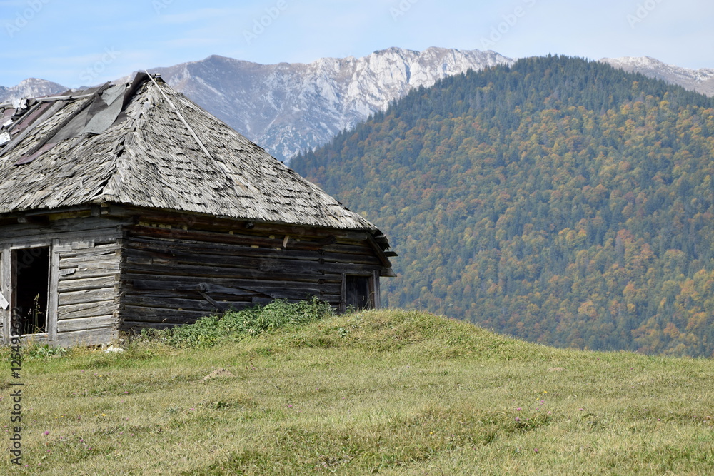 Deserted Barn in Transylvania Romania