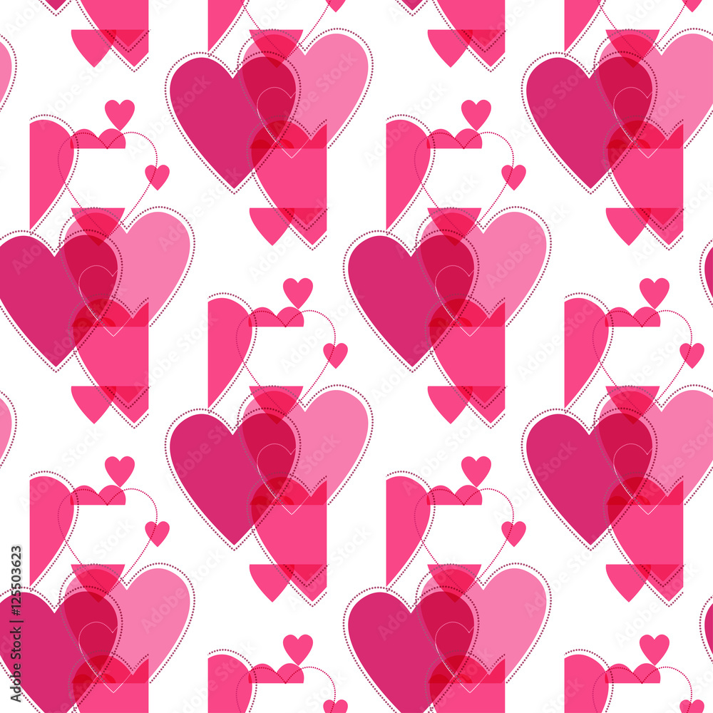 Seamless valentine pattern