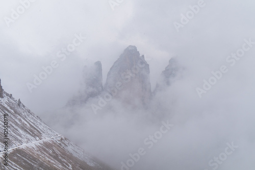 Drei Zinnen Lavaredo, Dolomites Alps mountains