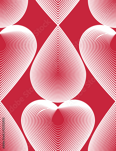 Ornate vector colorful abstract background with white lines. Sym