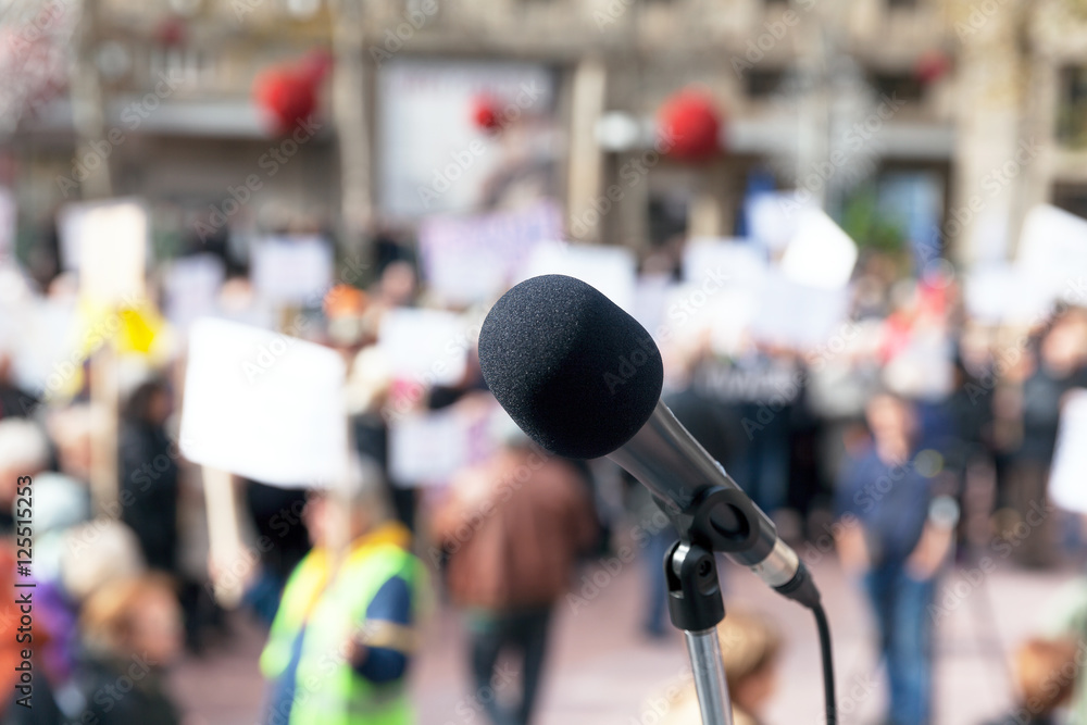 Protest. Public demonstration. Protest. Public demonstration.