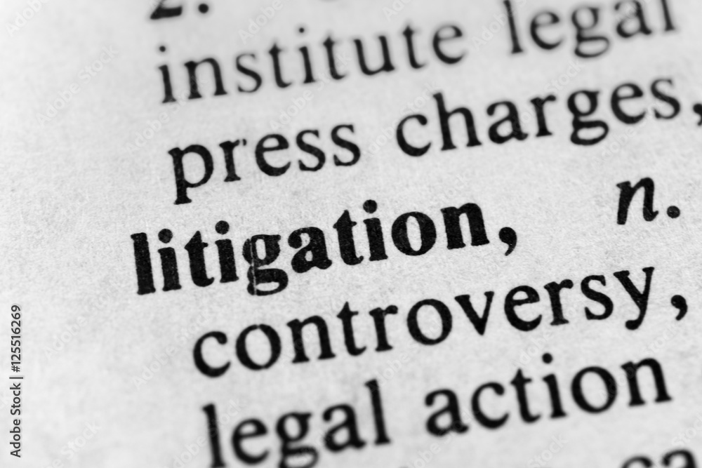 Fototapeta premium Litigation