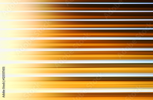 Horizontal orange motion blur with light leak background