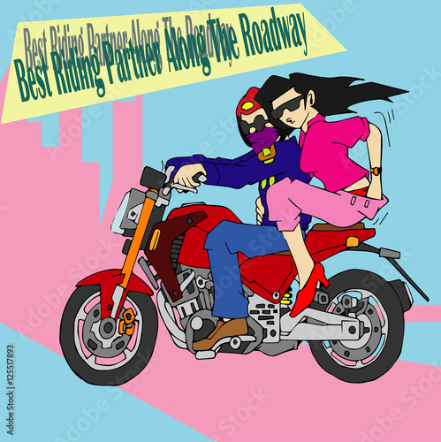 Itchy Girls With Biker
