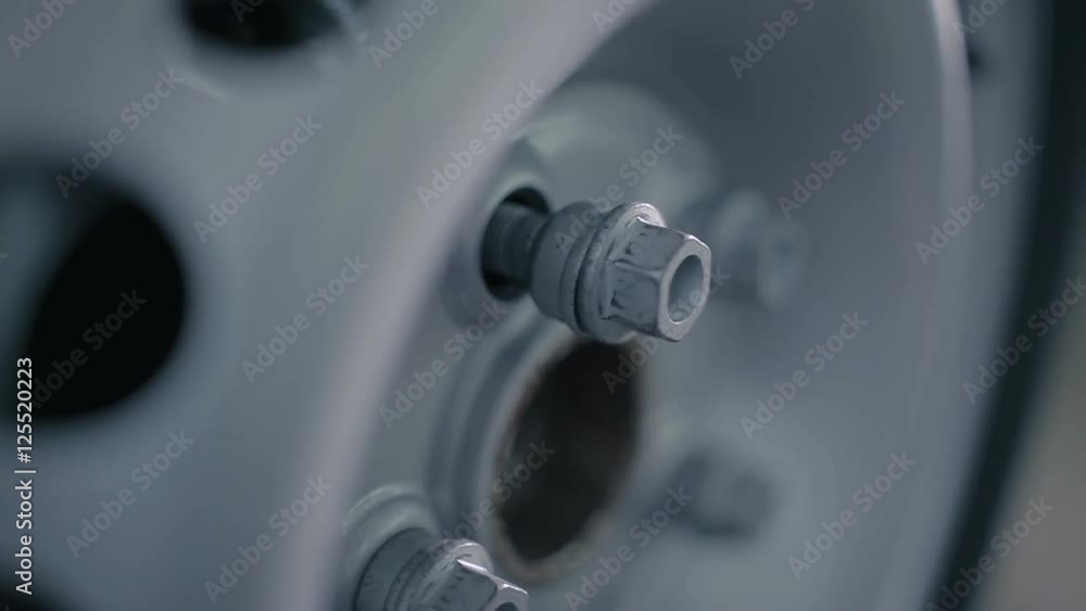 Screw-bolt and then handed a screwdriver. Screw-bolt and then handed a screwdriver.