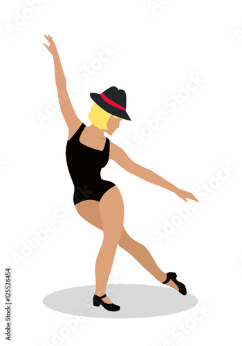 Jazz Dancer Tap Dance, Jitterbug, Swing, Lindy Hop
