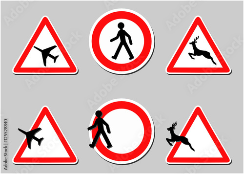 Panneaux interdiction