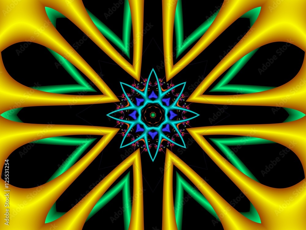Fototapeta premium Fractal pattern