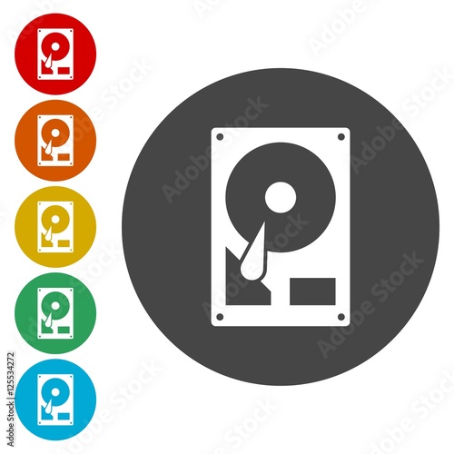 Hard drive icon 