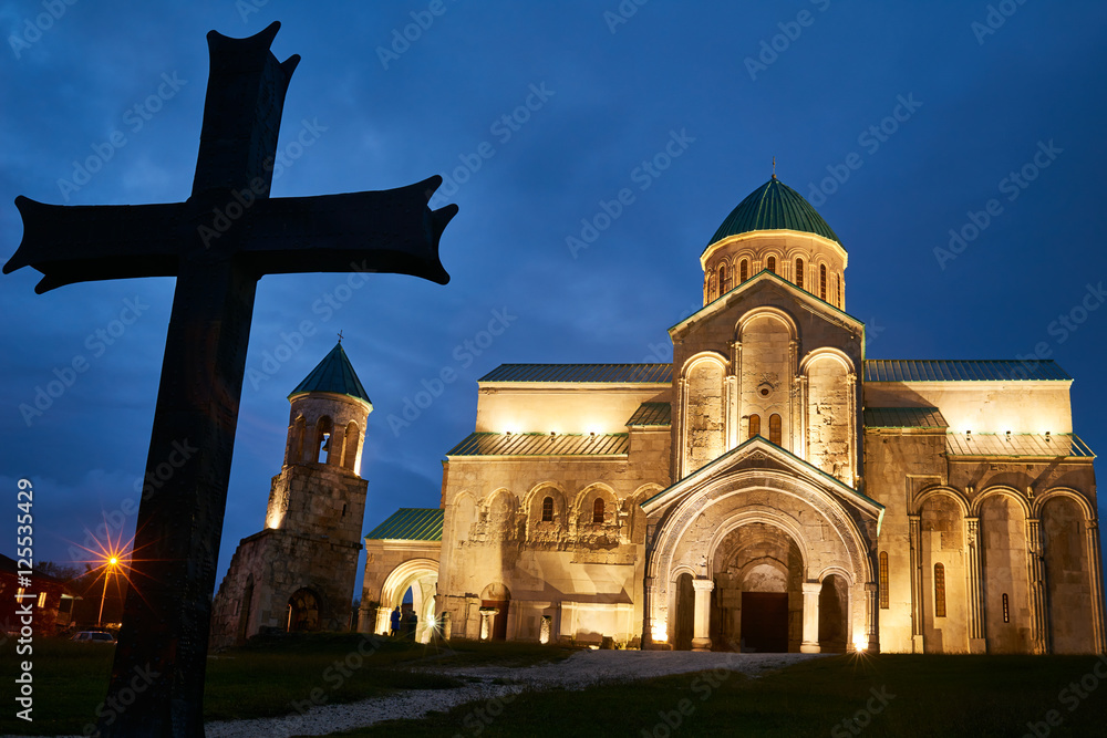 Bagrati orthodox christian cathedral in kutaisi, Georgia
