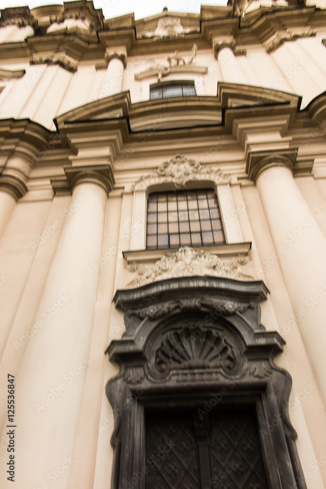 Pauline Church on the Rock in Krakow, Poland, Baroque style