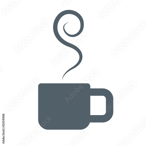 Coffee Cup with Smoke