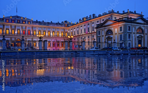 Royal Palace Reflected photo