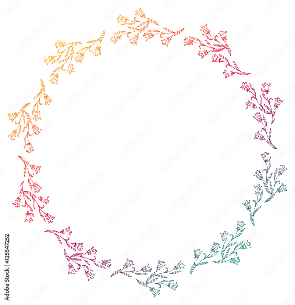 Decorative gradient frame with empty space for text or picture. Decorative gradient frame with empty space for text or picture.