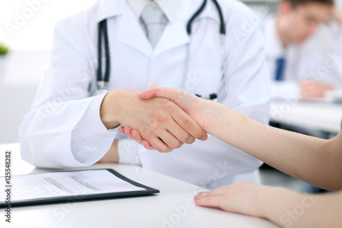 Partnership  trust and medical ethics concept