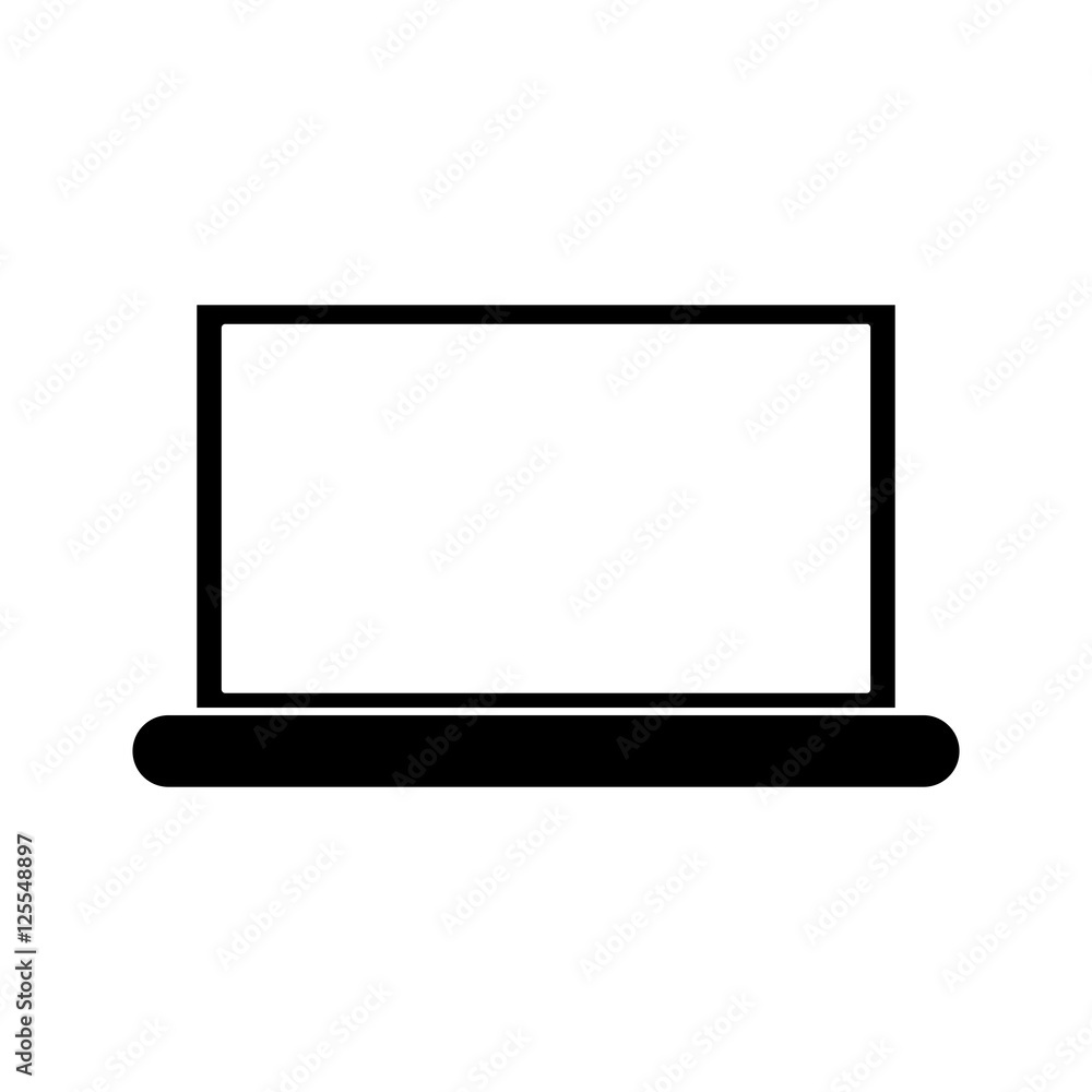 Laptop icon. Device gadget technology and electronic theme. Isolated design. Vector illustration Laptop icon. Device gadget technology and electronic theme. Isolated design. Vector illustration