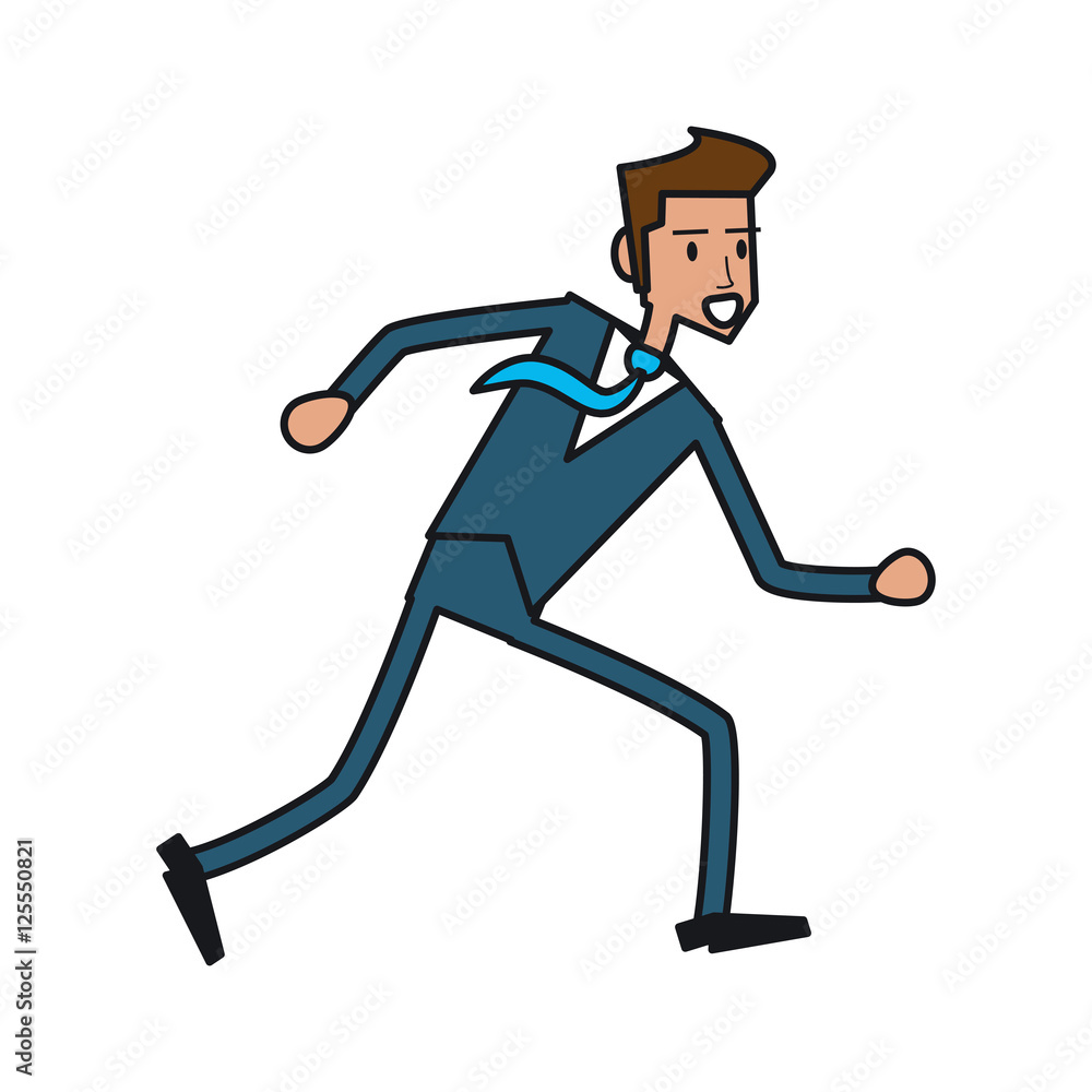 Businessman avatar icon. Businesspeople management and corporate theme. Isolated design. Vector illustration Businessman avatar icon. Businesspeople management and corporate theme. Isolated design. Vector illustration
