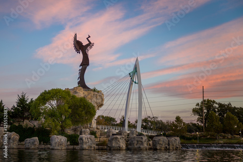 Keeper of the Plains  Sunrise