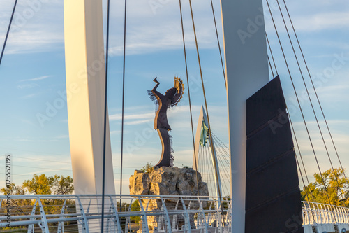 Keeper of the Plains After Sunrise