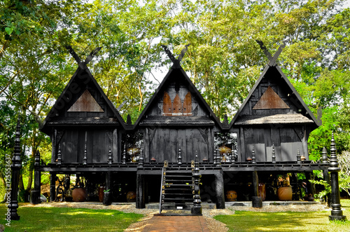 Chiang rai ,Thailand - october 26, 2014 : Baan Dam, Museum of Ar