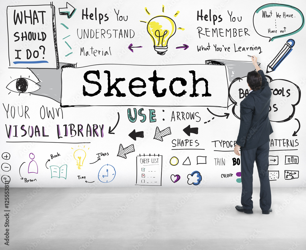 Sketch Notes Creative Drawing Design Graphic Concept Sketch Notes Creative Drawing Design Graphic Concept