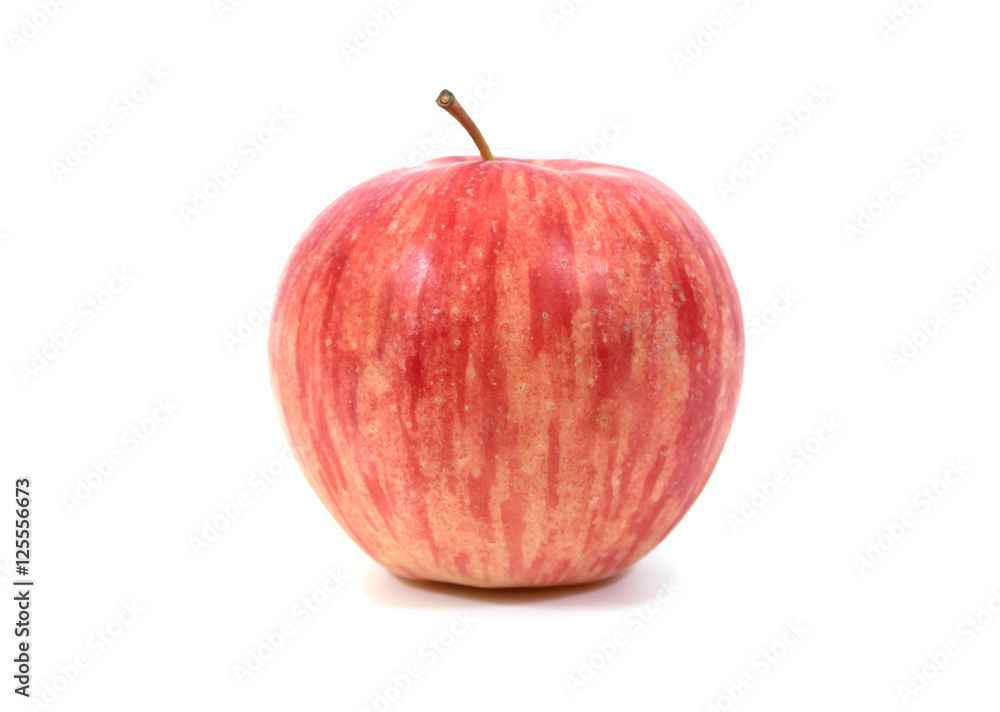 Red apple isolated on white background.Apple isolated. Red apple isolated on white background.Apple isolated.