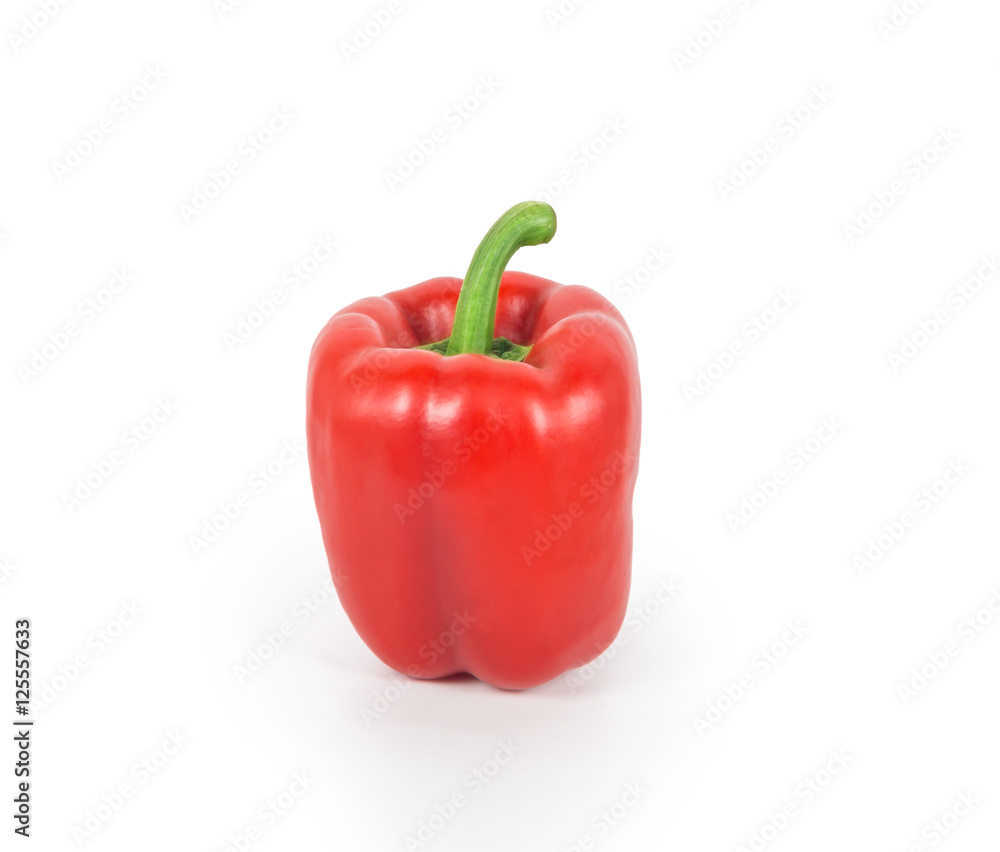 sweet pepper on white background sweet pepper on white background