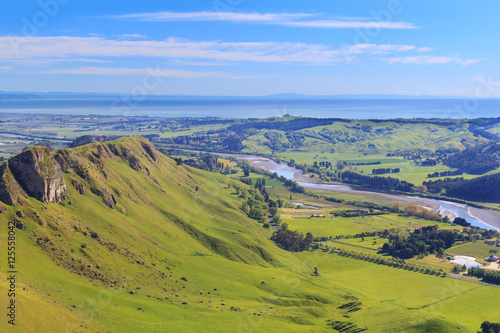  View from Te Mata Peak, New Zealand