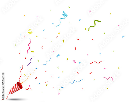 Exploding party popper 