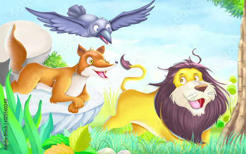 The Lion’s friend and woodc...
