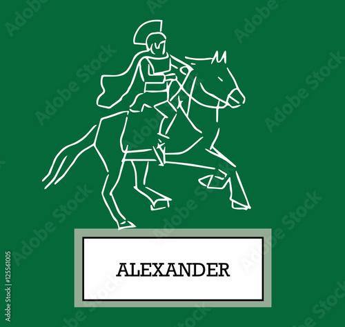 Illustration of Alexander