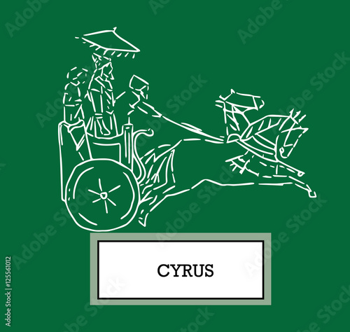 Illustration of Cyrus