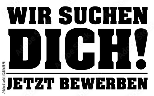 Wir suchen dich