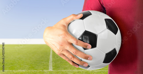 soccer player holding the ball © cunaplus