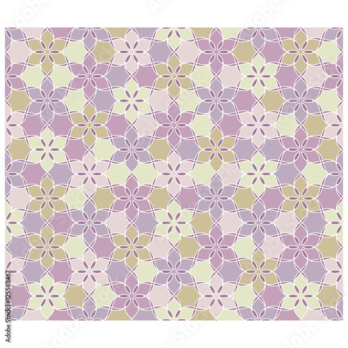 Seamless background in the geometric pattern