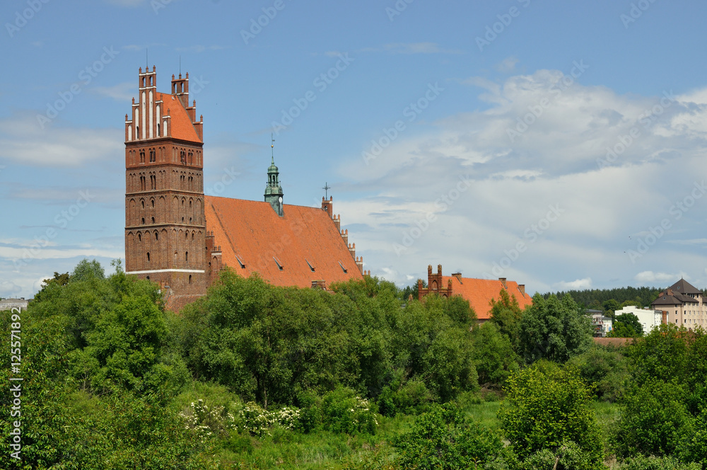 Obraz premium Dobre Miasto Bazylika