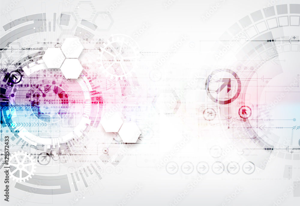 Abstract color digital communication technology background. Abstract color digital communication technology background.