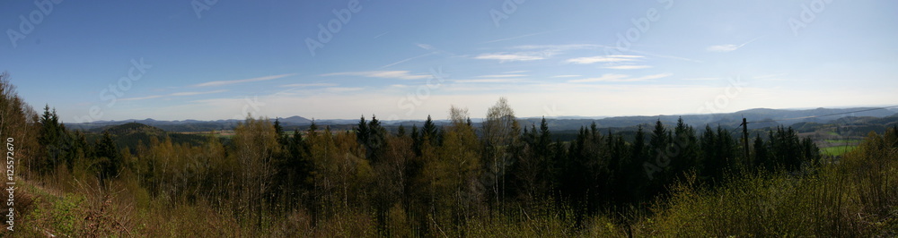 Panoramablick vom Wachberg