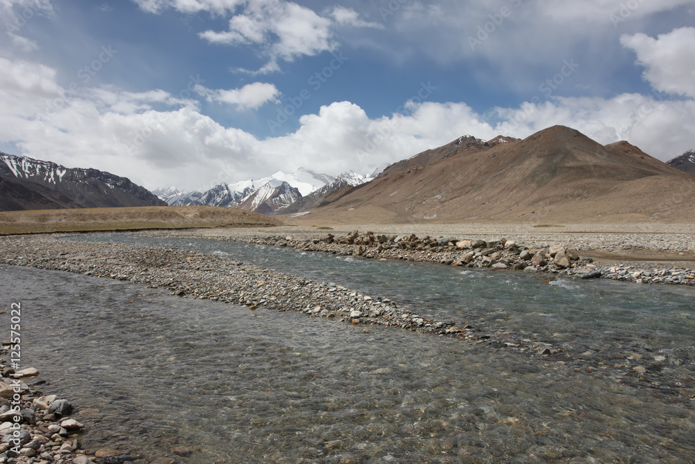Pamir region Russian Federation Central Asia mountain landscapes Pamir region Russian Federation Central Asia mountain landscapes