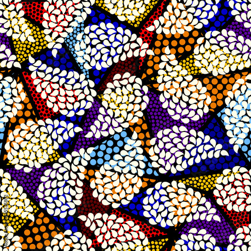 Paisley elements of the droplet