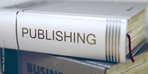 Publishing - Business Book Title. 3D. photo